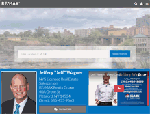 Tablet Screenshot of jeffwagnersells.com